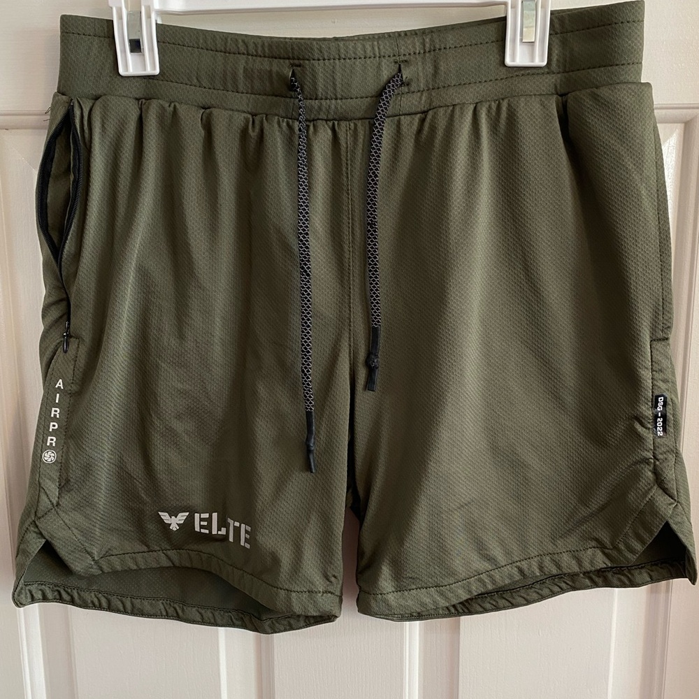Men's Olive Green Shorts
